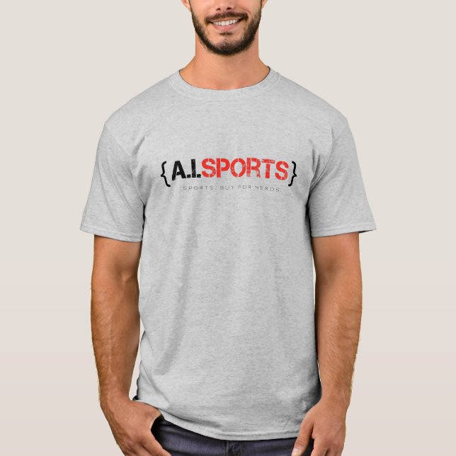 Camiseta ¡Deportes, pero para los nerds! (Anverso)