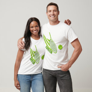 Camiseta Deportes personalizados con nombre Tenis