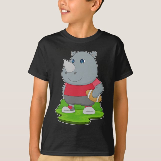Camiseta Deportes Rhino Americanos De Fútbol (Anverso)
