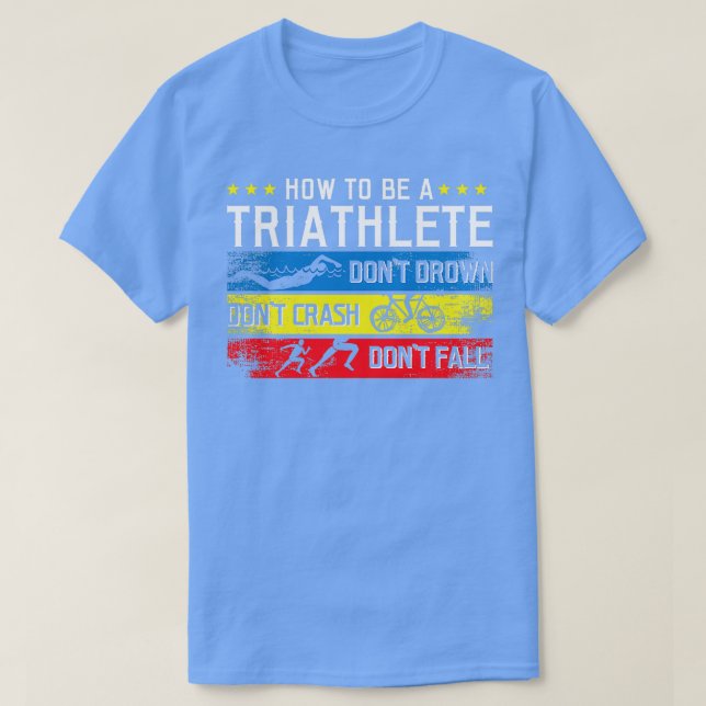 Camiseta Deportes Triatlón (Diseño del anverso)