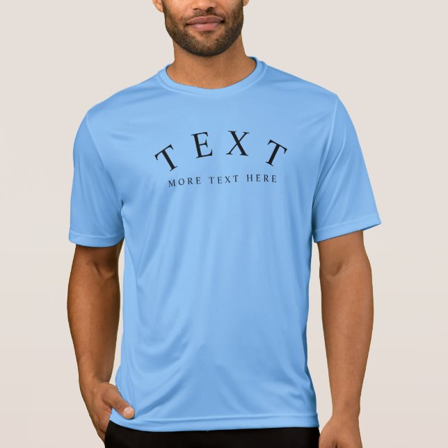 Camiseta Deportista deportiva-tek moderno para hombres Caro (Anverso)