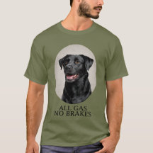 Camiseta deportiva Black Lab All Gas No Brakes