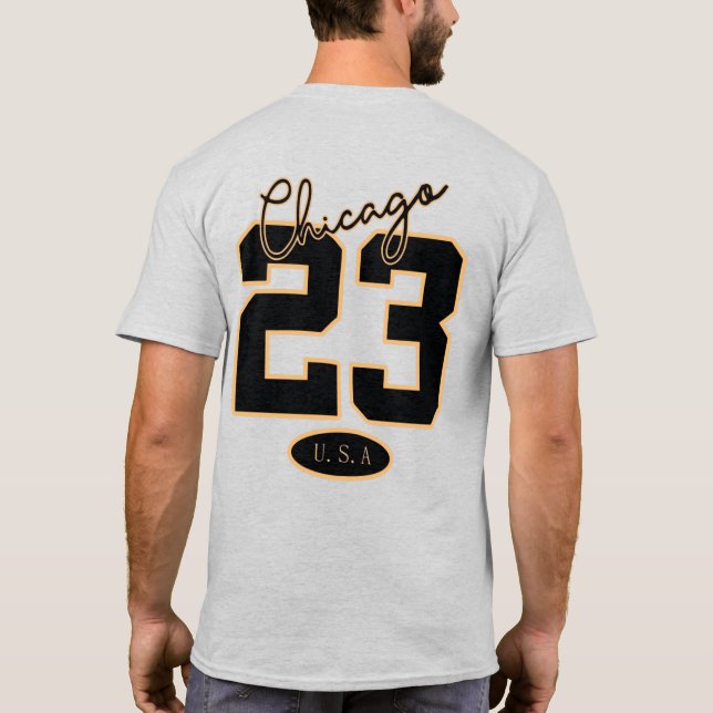 Camiseta deportiva Chicago 23 (Reverso)
