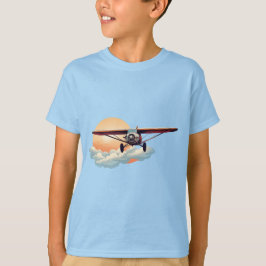 Camiseta deportiva de chicos de vuelo alto