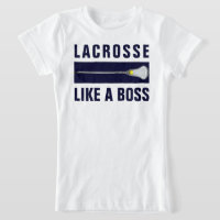 Camiseta deportiva de lacrosse para niñas