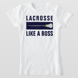 Camiseta deportiva de lacrosse para niñas