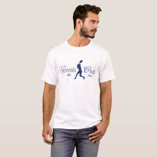 Camiseta deportiva del club de tenis