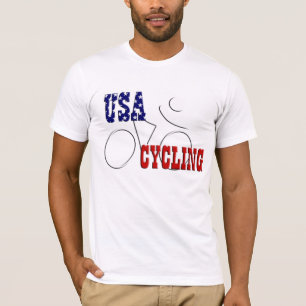Camiseta deportiva en bicicleta de Estados Unidos