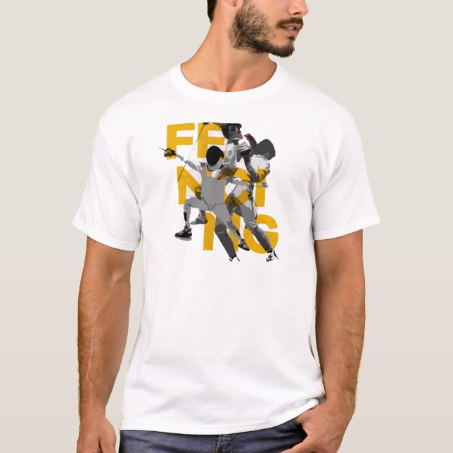 Camiseta deportiva: Esgrima (Anverso)