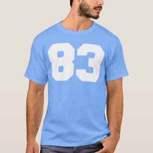 Camiseta deportiva número 83 Jugador 83 Fanático i