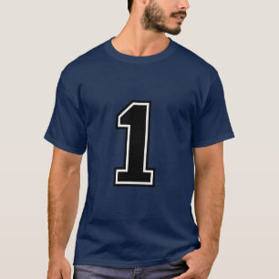 Camiseta deportiva personalizada número 1   Cumple