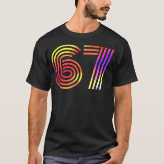 Camiseta deportiva Six Seven Meme 67 para