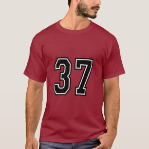 Camiseta deportiva universitaria número 37 Cumpl