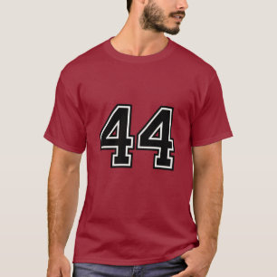 Camiseta deportiva universitaria número 44 Cumpl