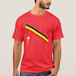 Camiseta Deportivo del equipo belga de fútbol número 7