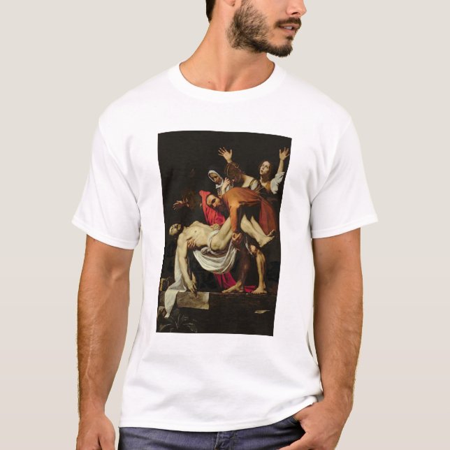 Camiseta Deposición, 1602-4 (aceite en lona) (Anverso)