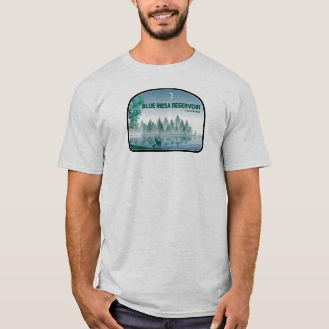 Camiseta Depósito de Blue Mesa Deer Colorado (Anverso)