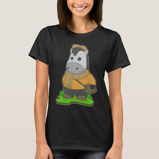 Camiseta Depósito de caballo (Anverso)