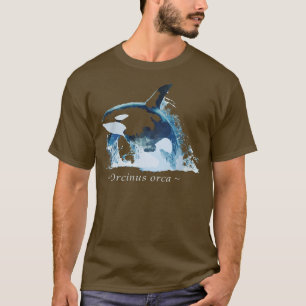 Camiseta Depósito de ciencia marina para ballenas para muje