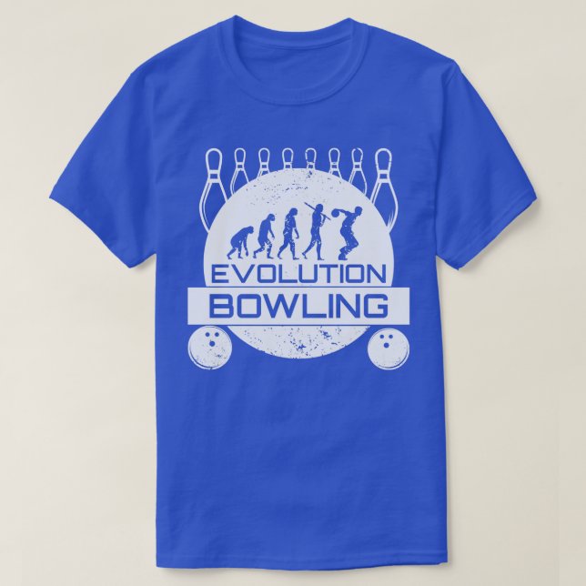Camiseta Depósito de equipo de la Liga Evolution Bowling St (Diseño del anverso)