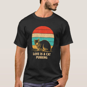 Camiseta Depósito de Gatos Pun Animal Positivo Gato Qu