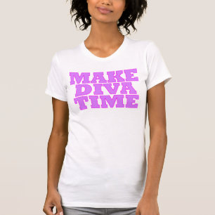 CAMISETA DEPÓSITO DE "HACER DIVA TIME"