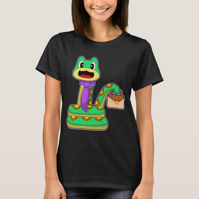 Camiseta Depósito de serpiente (Anverso)