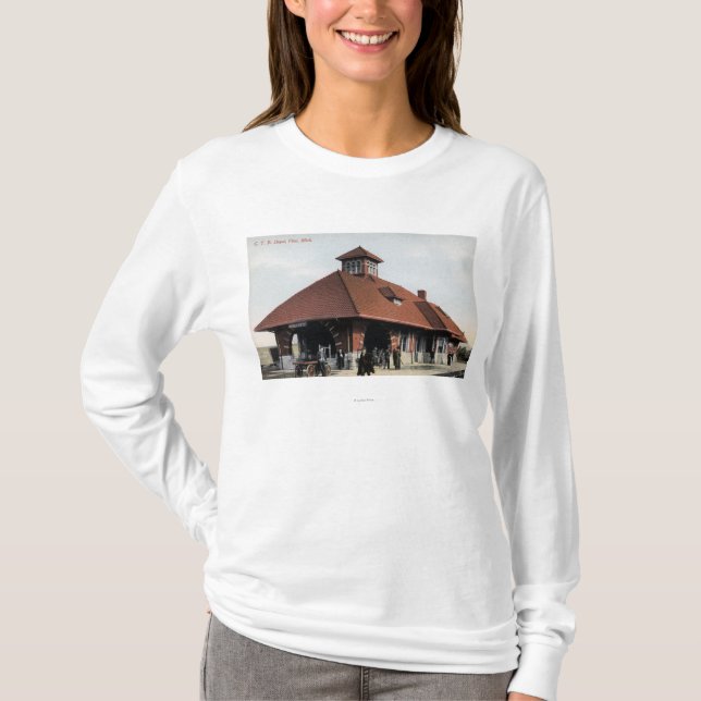 Camiseta Depósito del ferrocarril de G T y de R (Anverso)