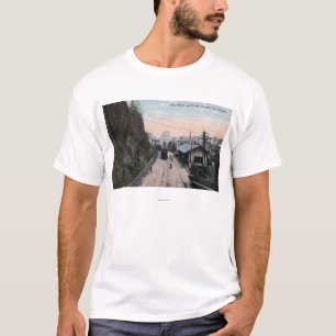Camiseta Depósito del ferrocarril y ciudad de los