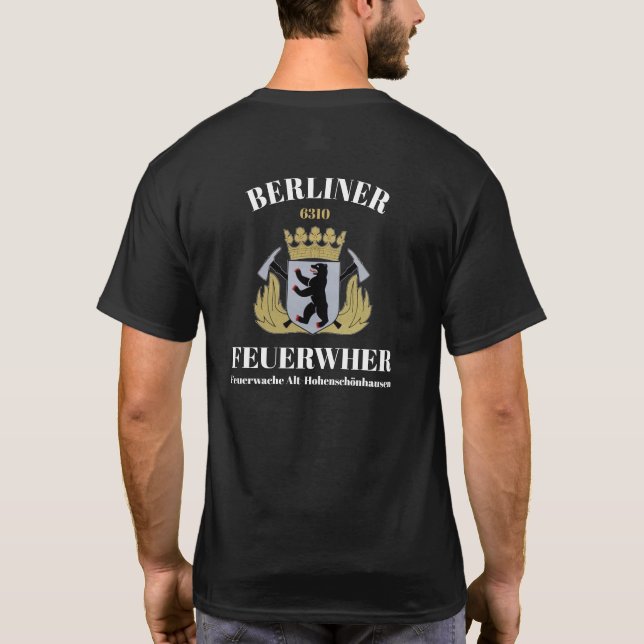 CAMISETA DEPÓSITO DEL FUEGO DE BERLÍN EN ALEMANIA (Reverso)