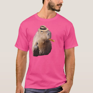 Camiseta Depósito gracioso del hombre del capibara