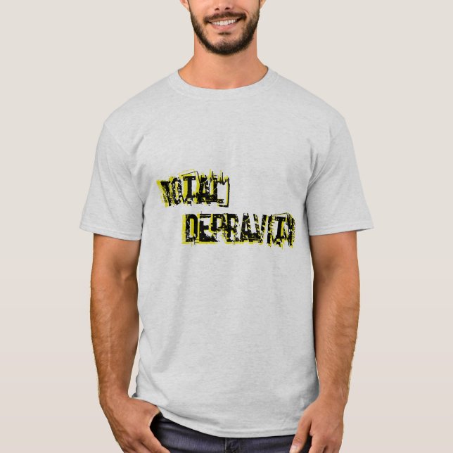 Camiseta Depravación Tulipán-Total (Anverso)