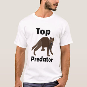 Camiseta Depredador Carnívoro Fossa Madagascar