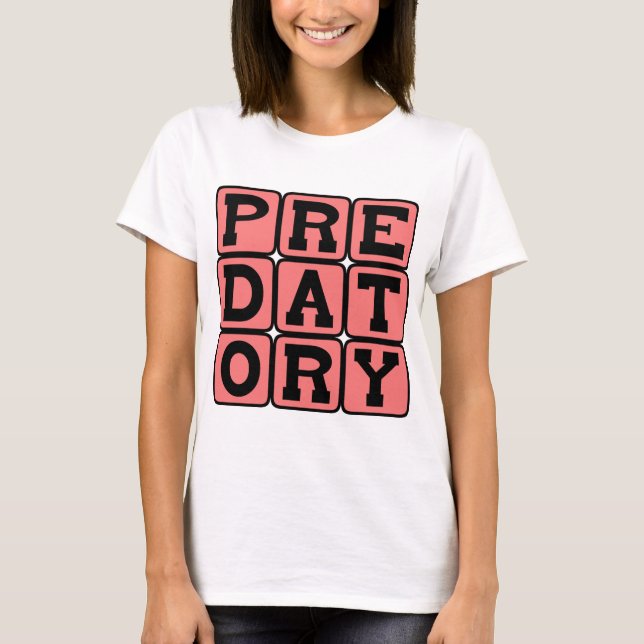 Camiseta Depredador, Cazatalentos (Anverso)