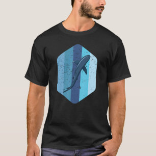 Camiseta Depredador de animales de tiburón, buceador de bió