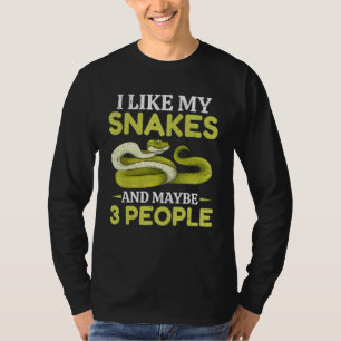 Camiseta Depredador  Reptil Cuidador Mascota Animal  Serpie