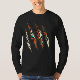 Camiseta Depredador Tigre Stripes Wildlife Asia Animal Wild