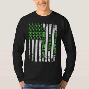 Camiseta Depresión Ansiedad Alivio de la Salud Mensual Juli