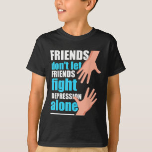 Camiseta Depresión Hombres Mujeres Prevención Suic
