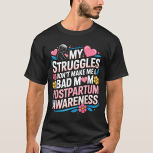 Camiseta Depresión postparto madre mamá mental maternal