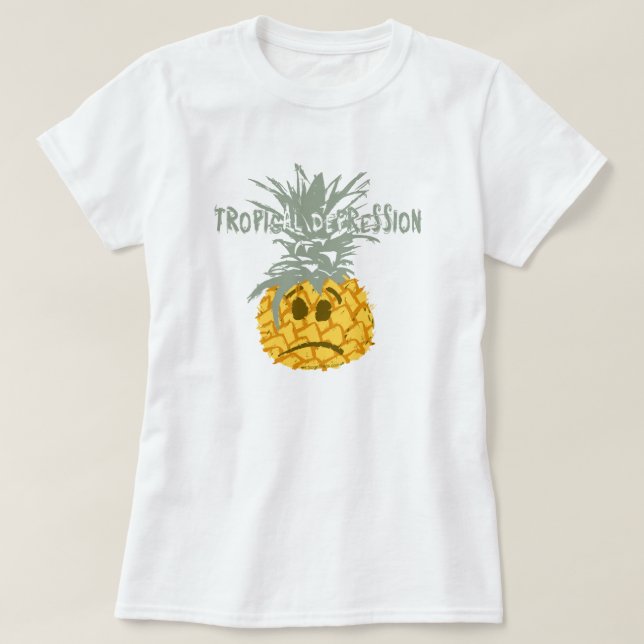 Camiseta Depresión tropical (Diseño del anverso)