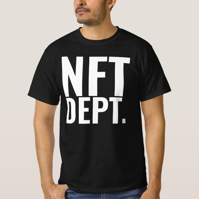 CAMISETA DEPT NFT. BLK (Anverso)