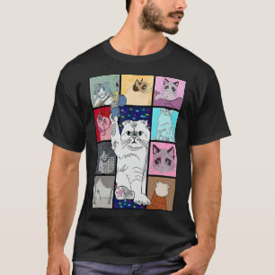 Camiseta Depuración De Gatos En Mi Lap Porque Me Ama Cat L