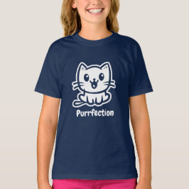 Camiseta Depuración, Gato De Anime Muy Cuto