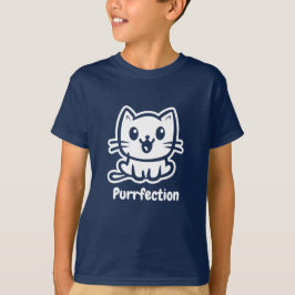 Camiseta Depuración, Gato De Anime Muy Cuto