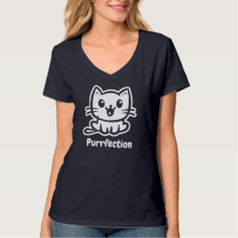 Camiseta Depuración, Gato De Anime Muy Cuto