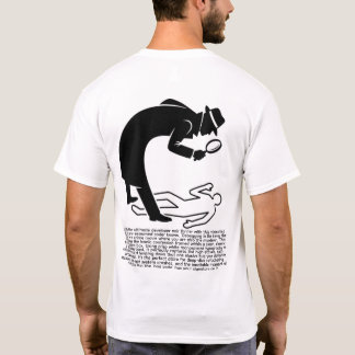 Camiseta Depurar es resolver cuando tú eres el culpable