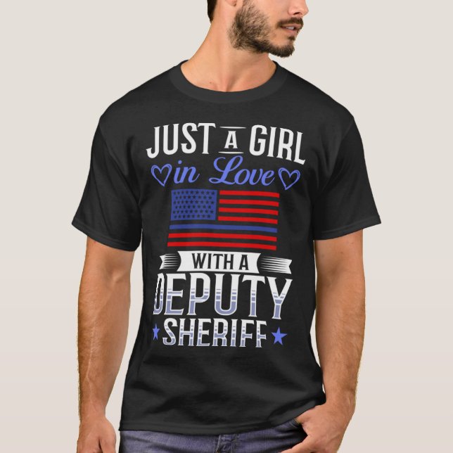 Camiseta Deputy Sheriff Wife Police Chief Sheriff s Officer (Anverso)