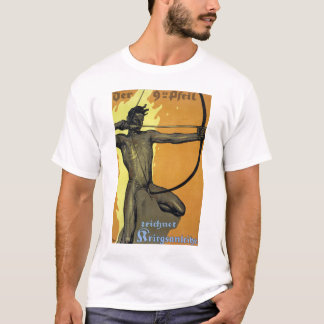 Camiseta Der 9te Pfeil - Poster alemán de la Primera Guerra