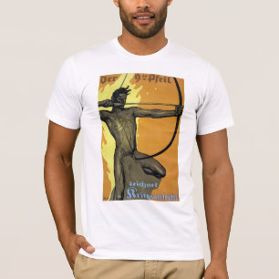 Camiseta Der 9te Pfeil - Poster alemán de la Primera Guerra
